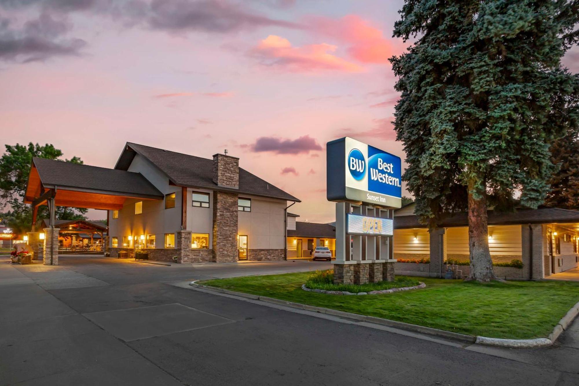 Best Western Sunset Inn Коди Экстерьер фото