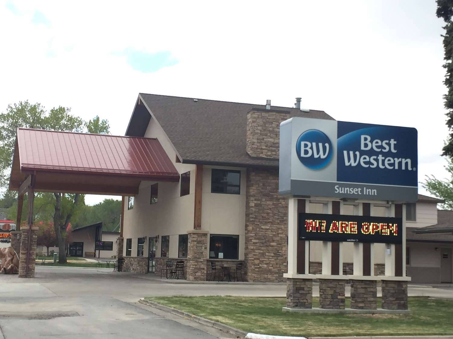 Best Western Sunset Inn Коди Экстерьер фото